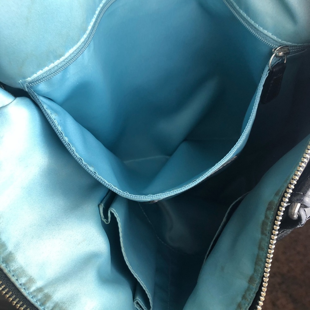 Coach Black Leather Bag - Picture 9 of 10
